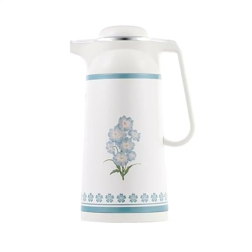 BWCKMTSC Thermo-Kaffeekaraffe, 1,6 l, große Kapazität, isolierte Kaffeekanne, für den Haushalt, Outdoor, Thermoskanne, Glas-Innenthermos-Isolierkanne von BWCKMTSC