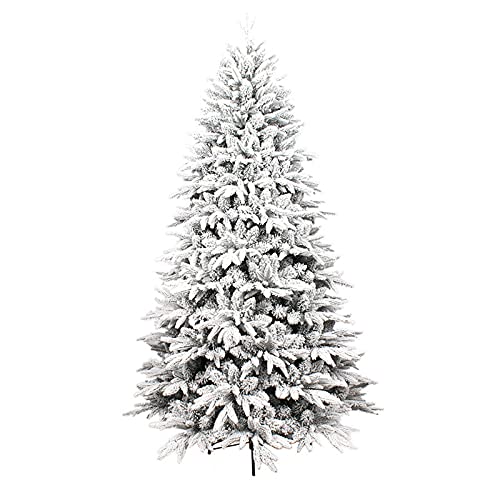 BWCKMTSC Weihnachtsbaum, verschneiter Weihnachtsbaum, künstlich, für drinnen und draußen, Premium für Heimdekoration, Baumdekoration, 1028 (Größe: 270 cm/9 Fuß) (120 cm/4 Fuß) von BWCKMTSC