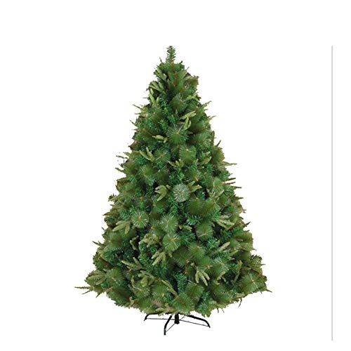 BXGGXBYSW Künstlicher Weihnachtsbaum – gemischte Kiefernnadeln, PET + PVC + PE usw. Verschlüsselter Weihnachtsbaum, Klassische und realistische natürliche Zweige (Größe: 120 cm), Atmosphäre von BXGGXBYSW