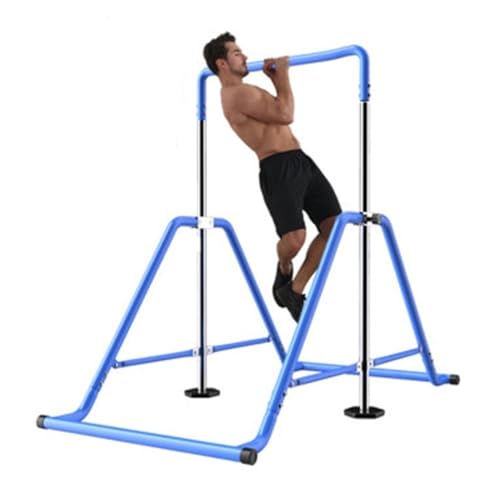 BXHouP-BaiZTM Gymnastic Kip Bars Folding Horizontal Bar Practice Bar Pull Up Bars for Home with Adjustable Height Training Bar for Kids and Adult 440lbs Capacity von BXHouP-BaiZTM