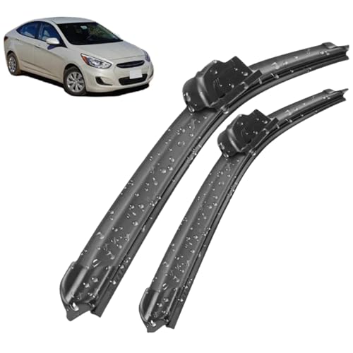 Scheibenwischer, Frontwischerblätter, für Hyundai Accent Verna RB RC 2010-2017 Scheibenwischer von BXINAN