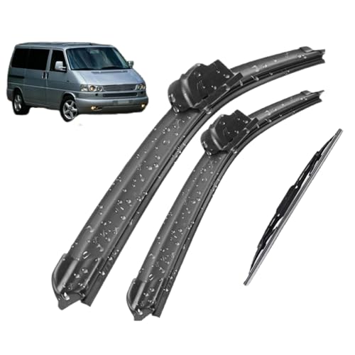 Scheibenwischer Set für vorne und hinten, für VW Transporter T4 1990-2003, Scheibenwischer von BXINAN