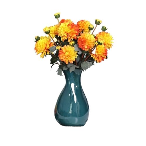 BXSUKEYOU Künstliche Blumen, hochwertiger, Leichter, luxuriöser Blumenstrauß, künstliche Tischblumen, Tafelaufsatz, Dekoration aus Seidenblumen, Blumenarrangement, künstliche Blume (Größe: A) von BXSUKEYOU