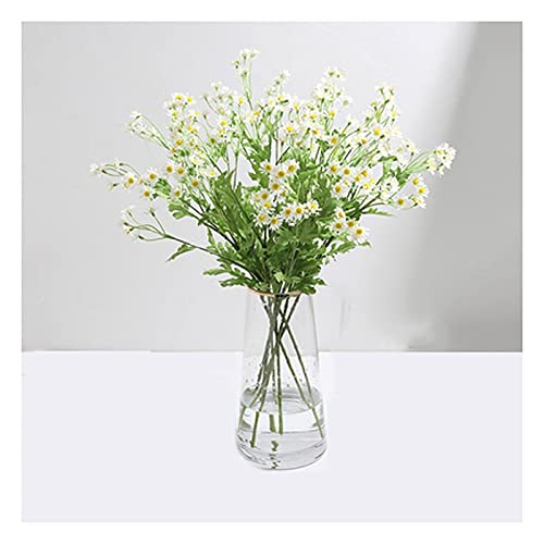 Künstliche Blumen, Gänseblümchen, künstliche Blume, Seidenblume, Kunststoff, Dekoration, modisch, für Zuhause, Wohnzimmer, Schlafzimmer, Dekoration, künstliche Blume, Blumenarrangement für die von BXSUKEYOU