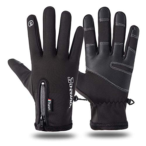 Touchsceen Fleece-Handschuhe, Thermo-Handschuhe, winddicht, schneefest, warme Handschuhe, Wintersport, Ski, Snowboard, Reiten, Motorradfahren, Radfahren, Fäustlinge, Wandern, Camping, Autofahren Touchsceen Fleece-Handschuhe, Thermo-Handschuhe, winddicht, schneefest, warme Handschuhe, Wintersport, Ski, Snowboard, Reiten, Motorradfahren, Radfahren, Fäustlinge, Wandern, Camping, Autofahren von BXT