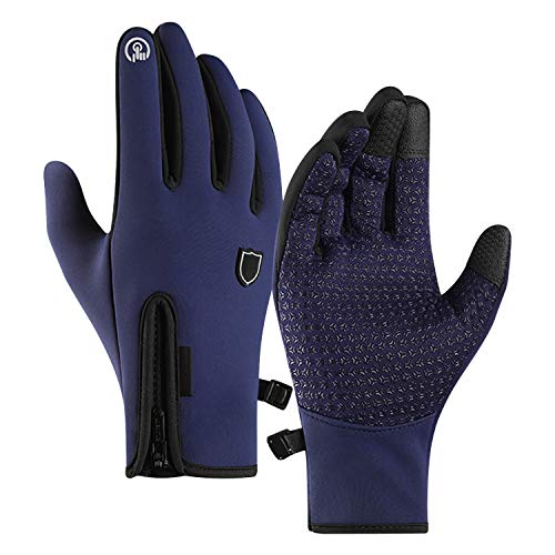 Touchsceen Fleece-Handschuhe, Thermo-Handschuhe, winddicht, schneefest, warme Handschuhe, Wintersport, Ski, Snowboard, Reiten, Motorradfahren, Radfahren, Handschuhe (dunkelblau, Größe M für Frauen) Touchsceen Fleece-Handschuhe, Thermo-Handschuhe, winddicht, schneefest, warme Handschuhe, Wintersport, Ski, Snowboard, Reiten, Motorradfahren, Radfahren, Handschuhe (dunkelblau, Größe M für Frauen) von BXT
