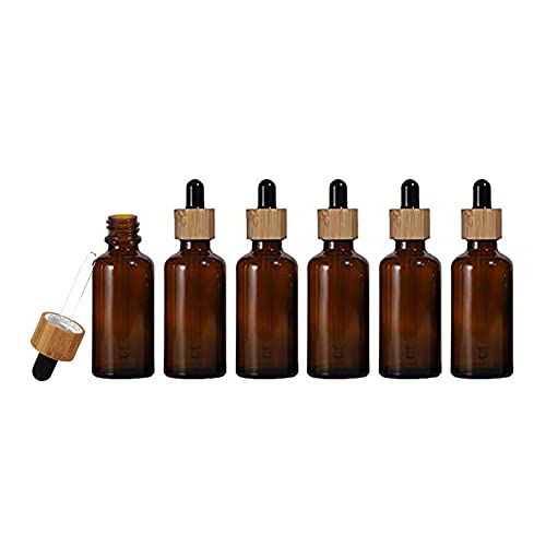 6 Stück Pipettenflasche 30ml Braunglas, Leer Tropfflasche Braun Glasflaschen mit Bambus Pipettenring Ätherisches Öl Flaschen Braunglasflasche mit pipette Tropfflasche für Ätherische Öle Aromatherapie 6 Stück Pipettenflasche 30ml Braunglas, Leer Tropfflasche Braun Glasflaschen mit Bambus Pipettenring Ätherisches Öl Flaschen Braunglasflasche mit pipette Tropfflasche für Ätherische Öle Aromatherapie von BYNYXI