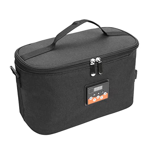 BYNYXI 8L Auto Picknicktasche Thermotasche, 12V 30W Elektrische Lunchtasche 45℃-60 ℃ Mittagessen Tasche Kühltasche Oxford Wasserdicht Isoliertasche für Lebensmitteltransport-30cmx15cmx16cm BYNYXI 8L Auto Picknicktasche Thermotasche, 12V 30W Elektrische Lunchtasche 45℃-60 ℃ Mittagessen Tasche Kühltasche Oxford Wasserdicht Isoliertasche für Lebensmitteltransport-30cmx15cmx16cm von BYNYXI