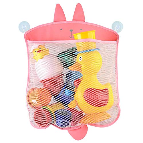 Bad Spielzeug Aufbewahrung, Baby Bad Spielzeug Organizer Hängende Netztasche Haiform Spielzeugnetz Badewanne Spielzeug Aufbewahrungsnetz Hängende Tasche für Kinder Bad Spielzeug Organizer-40.5cmx36cm von BYNYXI