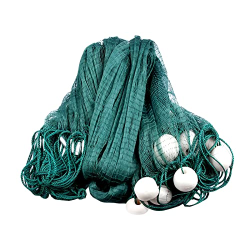 BYWWANG 1Pcs 2M x 5M Fischnetz Zugnetz Zum Abfischen Fischernetz Angelzubehör Schleppnetz Zum Abfischen Angelnetz Mit Stahlanhänger und Schwimmer, Geeignet für Flache Seen und Teiche BYWWANG 1Pcs 2M x 5M Fischnetz Zugnetz Zum Abfischen Fischernetz Angelzubehör Schleppnetz Zum Abfischen Angelnetz Mit Stahlanhänger und Schwimmer, Geeignet für Flache Seen und Teiche von BYWWANG