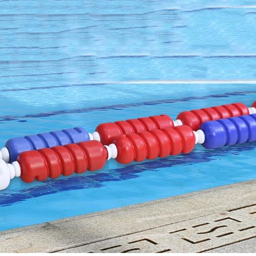BZJPRFC Sicherheitsseil, 3,3 m bis 98 Fuß mit Boje, vorinstalliertes Sicherheitsseil für schwebende Pools, für Bereiche mit flachem und tiefem Wasser des Schwimmclubs, Nylon, 3 m von BZJPRFC