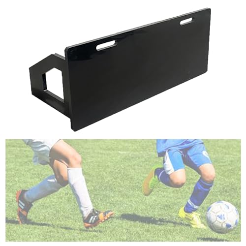 Fußball-Rebound-Board, Trainingsgerät for Fußball-Rebounder-Boards, Schlagfeste Fußball-Trainingswand, for Das Training Von Pass- Und Kontrollfähigkeiten(47.2x15.7x17.7inch) von BZJPRFC