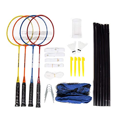 Babolat Badminton Leisure Kit X4 trainingspack, Mehrfarbig (Mehrfarbig), Einheitsgröße von Babolat