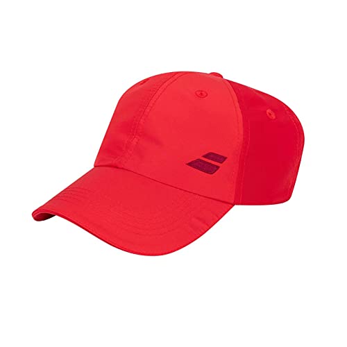 Babolat Basic Logo Cap - Unisex-Kappe für Erwachsene, Tomatenrot, Einheitsgröße von Babolat