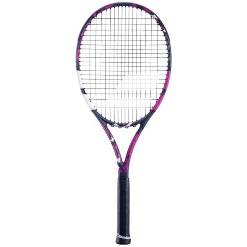 Babolat – Boost Aero Stringed Pink Tennisschläger für Erwachsene, ideal für Fortschritte und Ausschöpfung Ihres Potenzials, Ihrer Kraft und Manövrierfähigkeit, Griffgröße 2, französische Marke, Pink Babolat – Boost Aero Stringed Pink Tennisschläger für Erwachsene, ideal für Fortschritte und Ausschöpfung Ihres Potenzials, Ihrer Kraft und Manövrierfähigkeit, Griffgröße 2, französische Marke, Pink von Babolat