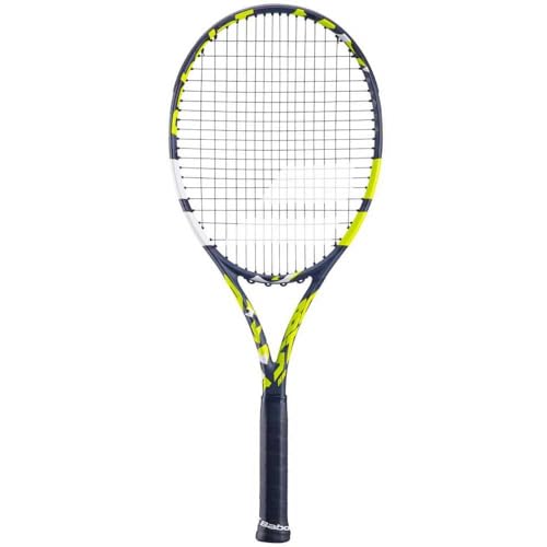 Babolat – Boost Aero Saiten-Tennisschläger für Erwachsene, ideal für Fortschritte und Ausschöpfung Ihres Potenzials, Ihrer Kraft und Manövrierfähigkeit, Griffgröße 0, französische Marke, Grau/Gelb Babolat – Boost Aero Saiten-Tennisschläger für Erwachsene, ideal für Fortschritte und Ausschöpfung Ihres Potenzials, Ihrer Kraft und Manövrierfähigkeit, Griffgröße 0, französische Marke, Grau/Gelb von Babolat