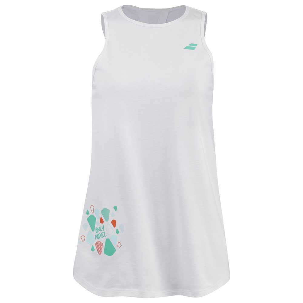 Babolat Cotton Sleeveless T-shirt Weiß M Frau von Babolat