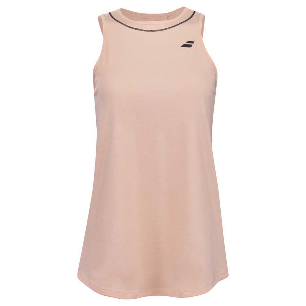Babolat Cotton Sleeveless T-shirt Orange S Frau Babolat Cotton Sleeveless T-shirt Orange S Frau von Babolat