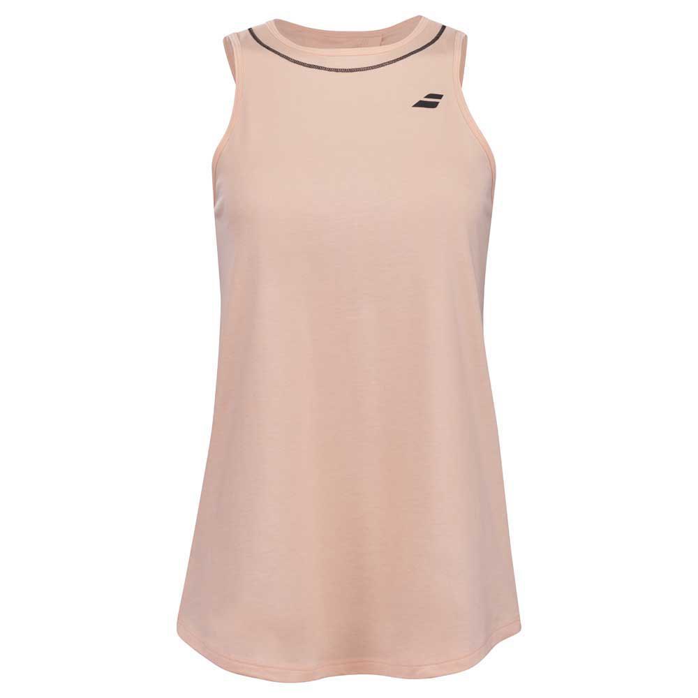 Babolat Cotton Sleeveless T-shirt Orange S Frau von Babolat