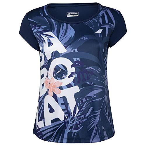 Babolat Damen Exercise Graphic Tee W Unterhemd, Estate blau, XO von Babolat