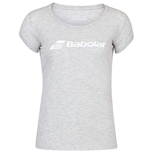 Babolat Damen Exercise Tee W t-Shirt, Grau meliert (High Rise Hthr), XO von Babolat