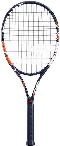 Babolat Evoke Tour besaitet 275g Tennisschläger Schwarz - Orange Griffstärke 1 von Babolat