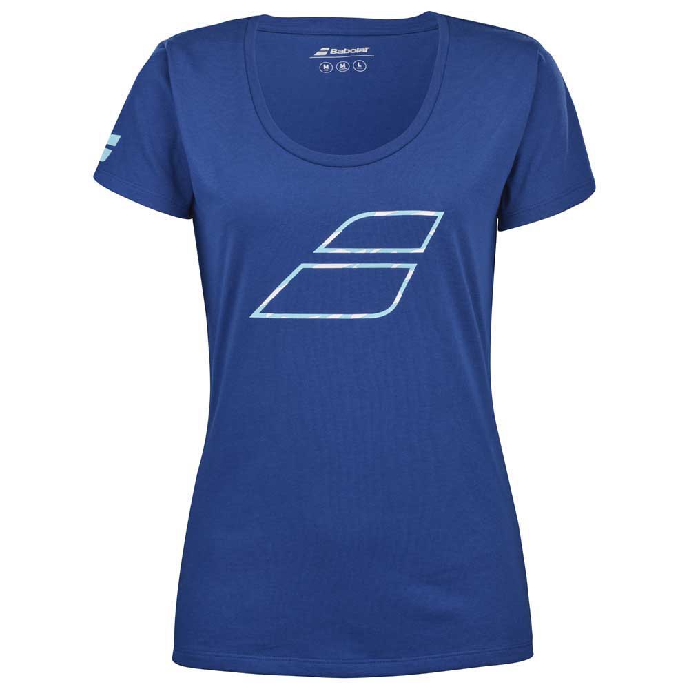 Babolat Exercise Flag Short Sleeve T-shirt Blau XS Frau Babolat Exercise Flag Short Sleeve T-shirt Blau XS Frau von Babolat