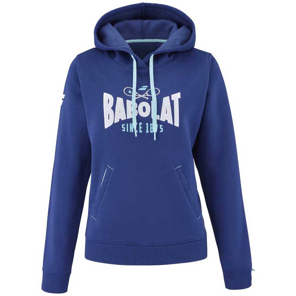 Babolat Exercise Hoodie Blau L Frau von Babolat