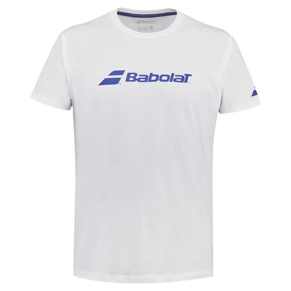 Babolat Exercise Short Sleeve T-shirt Weiß XL Mann von Babolat