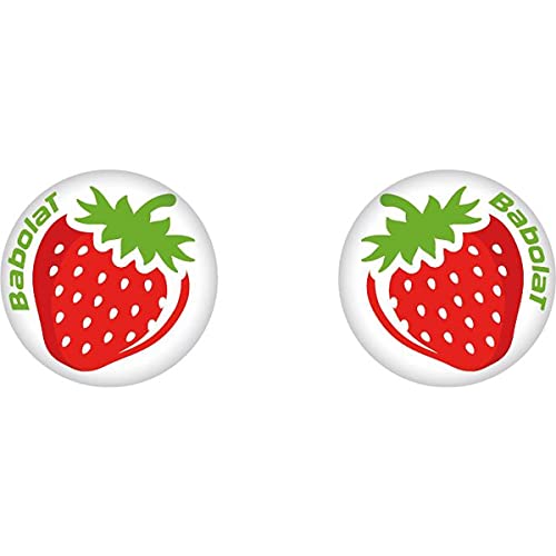 Babolat Loony Wimbledon Strawberry Dampener 2 Pack red von Babolat
