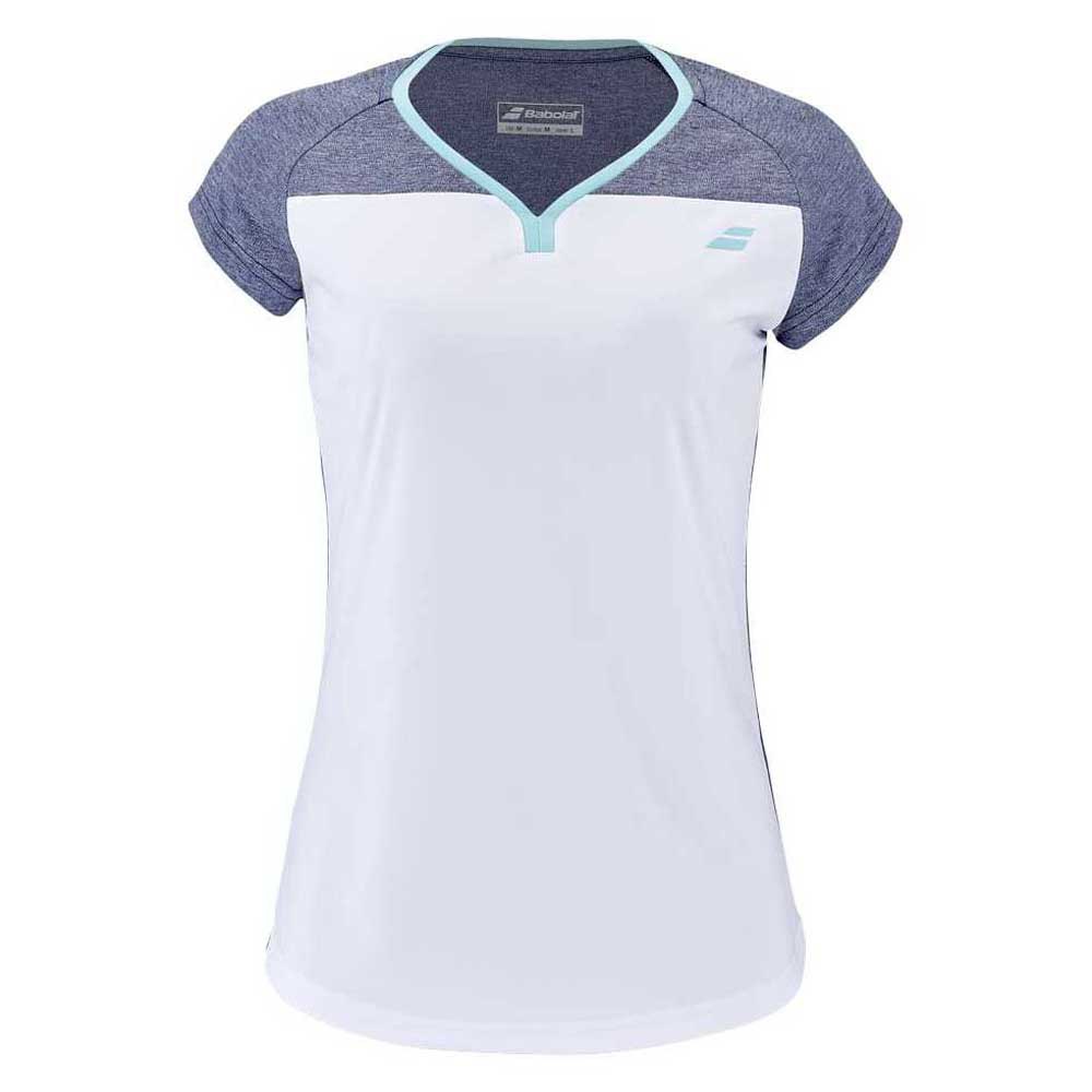 Babolat Play Cap Top Short Sleeve T-shirt Weiß M Frau von Babolat