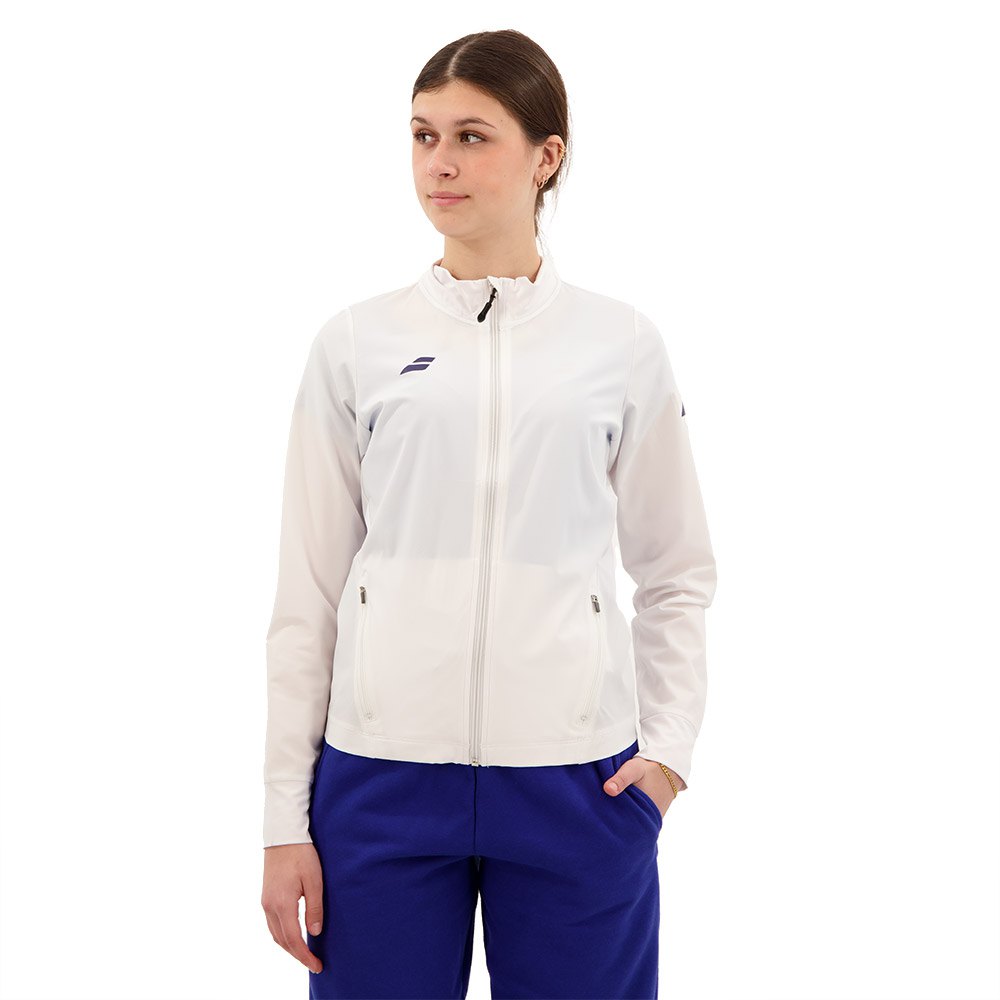 Babolat Play Jacket Weiß L Frau von Babolat