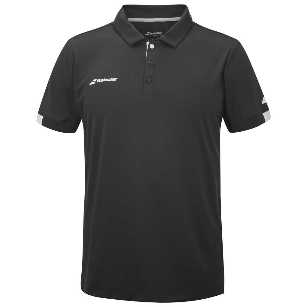 Babolat Play Short Sleeve Polo Schwarz 2XL Mann von Babolat