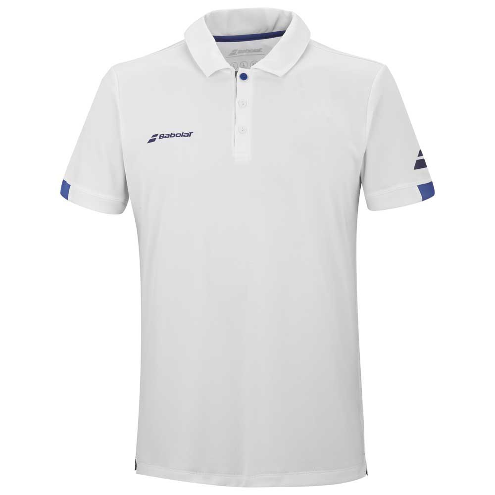 Babolat Play Short Sleeve Polo Weiß 2XL Mann von Babolat