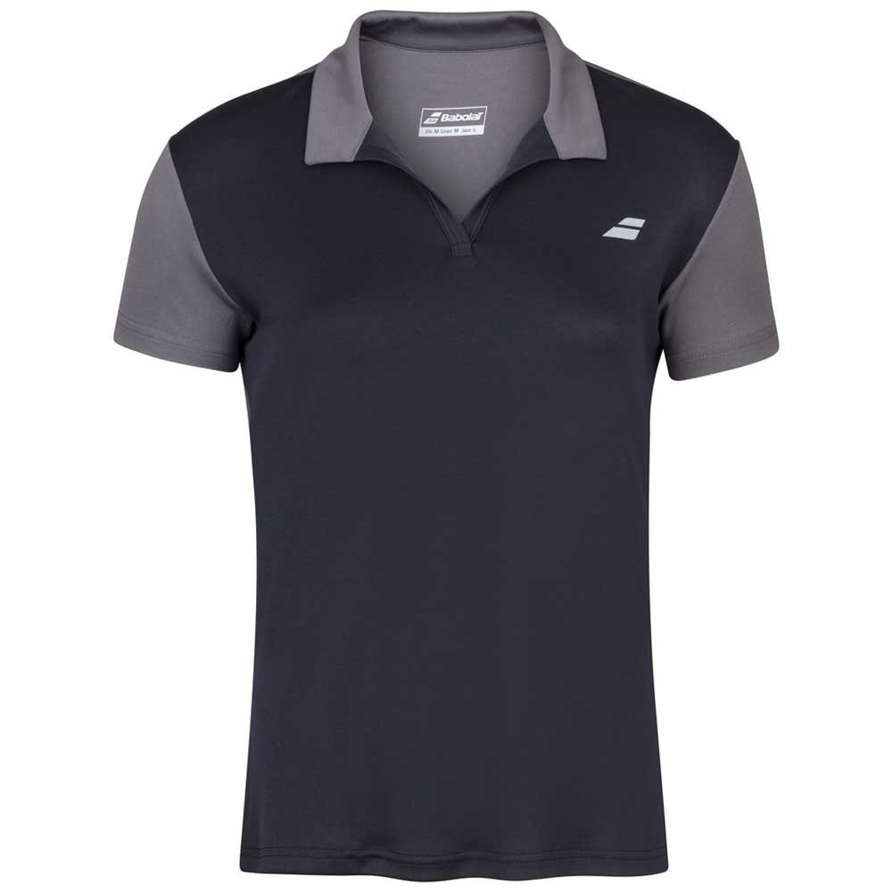 Babolat Play Short Sleeve Polo Schwarz,Grau XL Frau Babolat Play Short Sleeve Polo Schwarz,Grau XL Frau von Babolat