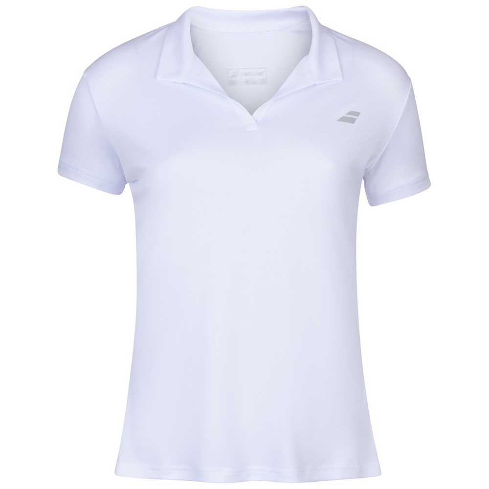 Babolat Play Short Sleeve Polo Weiß XL Frau Babolat Play Short Sleeve Polo Weiß XL Frau von Babolat