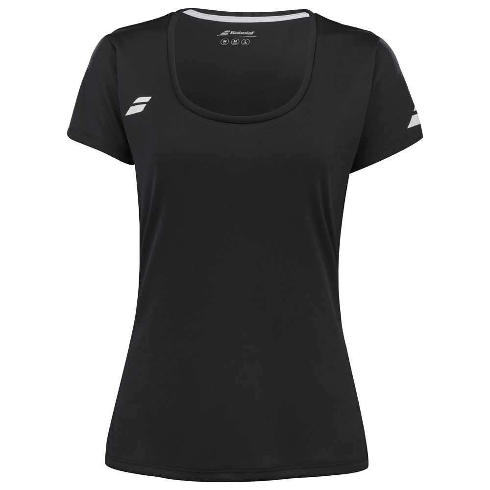 Babolat Play Short Sleeve T-shirt Schwarz L Frau von Babolat