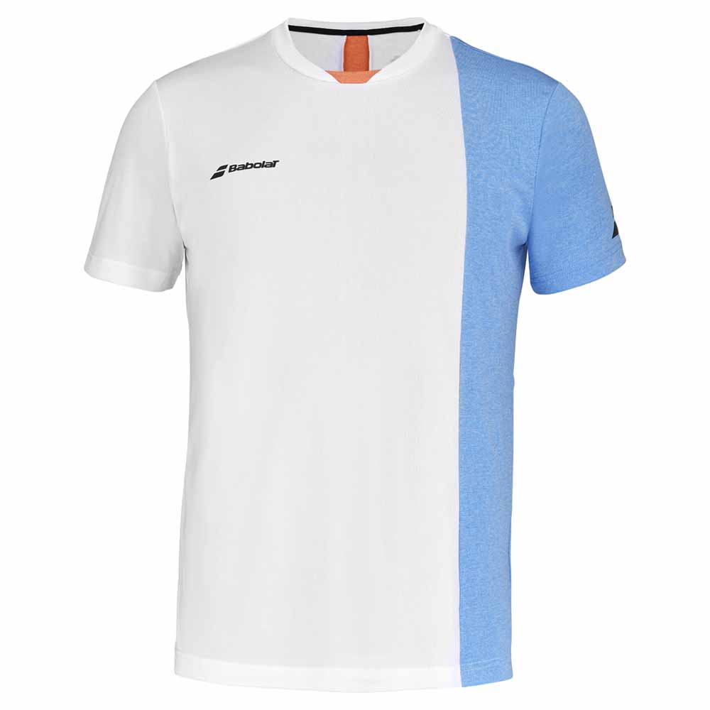 Babolat Play Short Sleeve T-shirt Weiß M Mann von Babolat