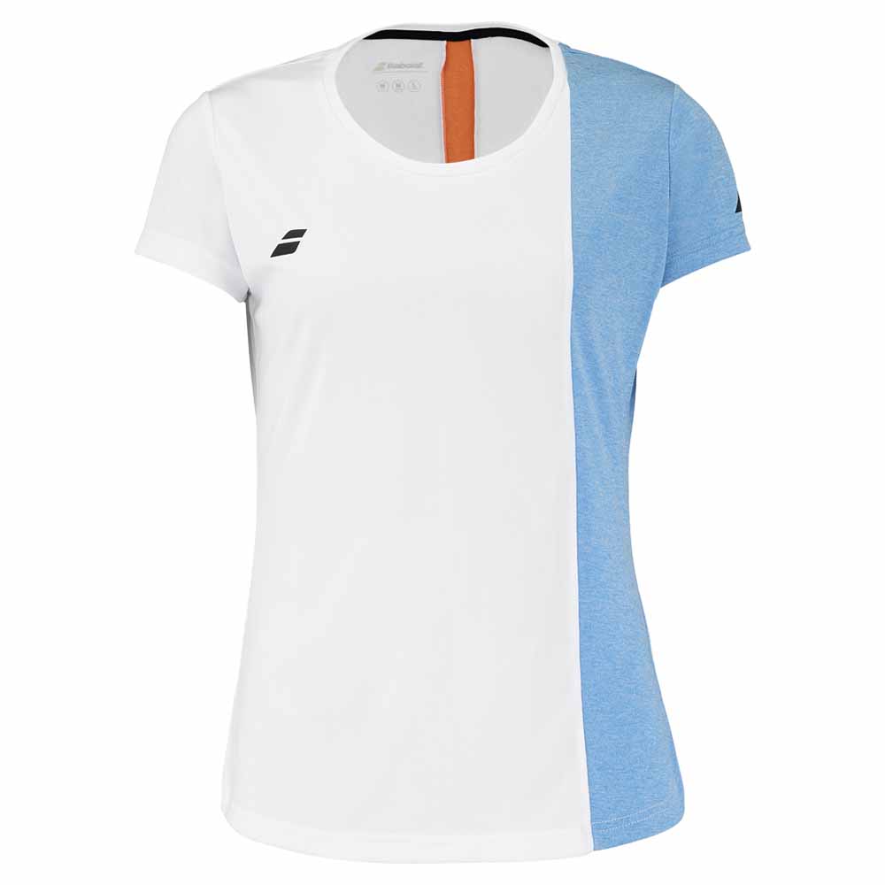 Babolat Play Short Sleeve T-shirt Weiß XS Frau von Babolat