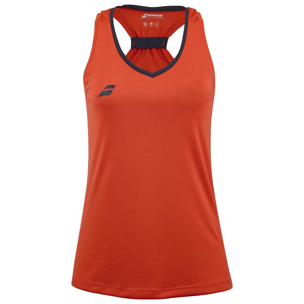Babolat Play Top Sleeveless T-shirt Orange XS Frau Babolat Play Top Sleeveless T-shirt Orange XS Frau von Babolat