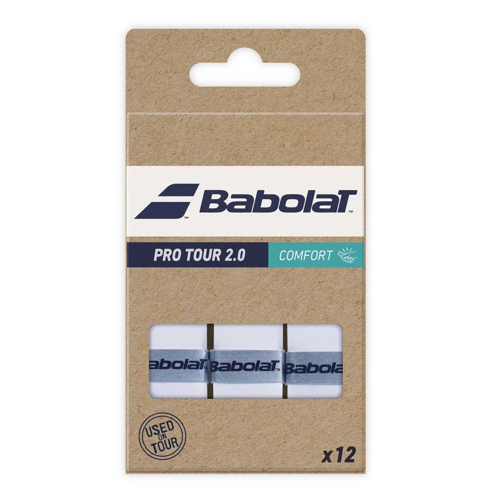 Babolat Pro Tour 2.0 Overgrip 12 Units Weiß Babolat Pro Tour 2.0 Overgrip 12 Units Weiß von Babolat