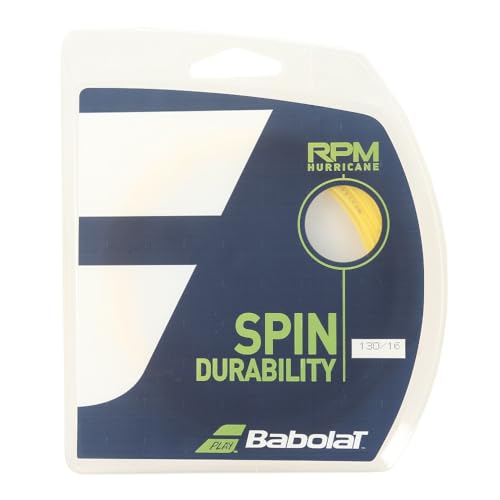 Babolat RPM Hurricane String Set 12m Yellow von Babolat