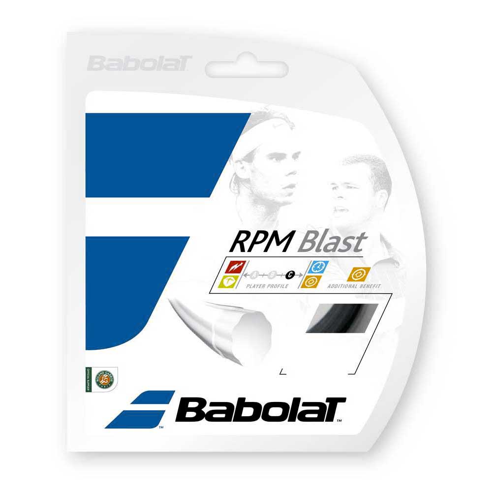 Babolat Rpm Blast 100 M Tennis Reel String Schwarz 1.25 mm Babolat Rpm Blast 100 M Tennis Reel String Schwarz 1.25 mm von Babolat