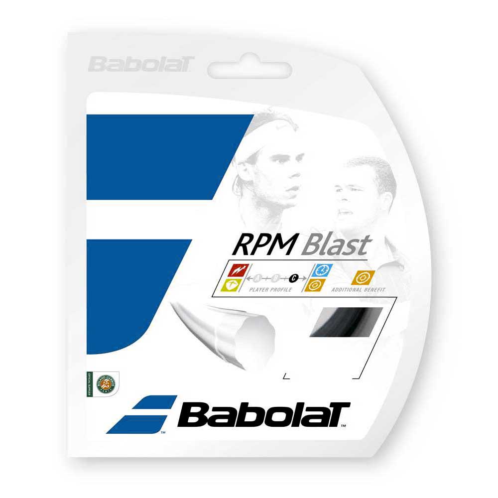 Babolat Rpm Blast 200 M Tennis Reel String Schwarz 1.20 mm Babolat Rpm Blast 200 M Tennis Reel String Schwarz 1.20 mm von Babolat