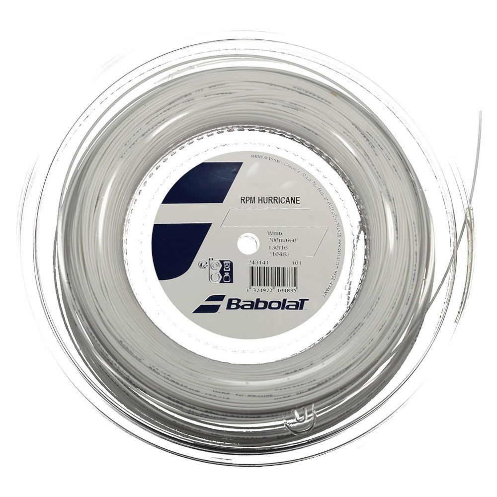 Babolat Rpm Hurricane 12 M Tennis Single String Durchsichtig 1.30 mm Babolat Rpm Hurricane 12 M Tennis Single String Durchsichtig 1.30 mm von Babolat
