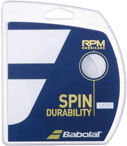 Babolat Rpm Hurricane 12 M Tennis Single String 1.30 mm Babolat Rpm Hurricane 12 M Tennis Single String 1.30 mm von Babolat