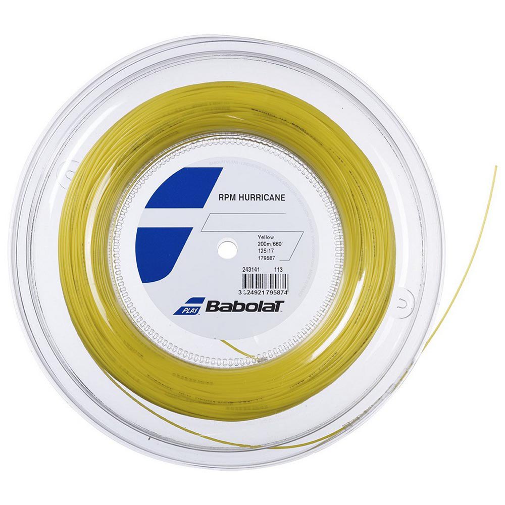 Babolat Rpm Hurricane 200 M Tennis Reel String Grün 1.30 mm Babolat Rpm Hurricane 200 M Tennis Reel String Grün 1.30 mm von Babolat