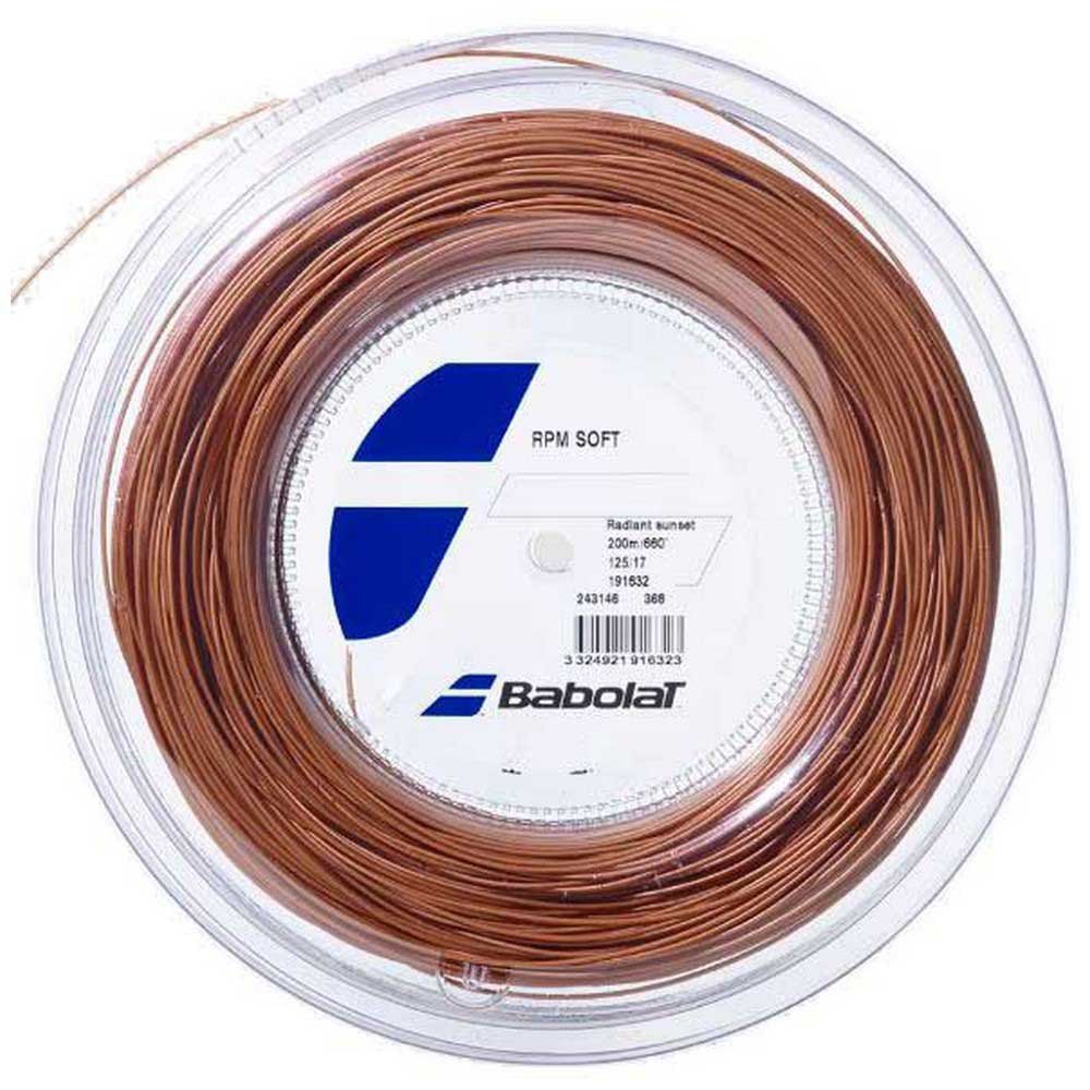 Babolat Rpm Soft 200 M Tennis Reel String Durchsichtig 1.30 mm von Babolat