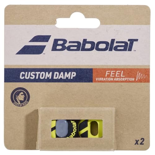 Babolat Schlägerzubehör Custom Damp X2 Tennis Dämpfer Schwarz Babolat Schlägerzubehör Custom Damp X2 Tennis Dämpfer Schwarz von Babolat
