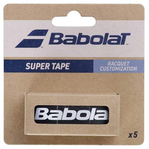 Babolat Schlägerzubehör SUPER Tape X 5 Tennis Rahmenschutzband Schwarz Babolat Schlägerzubehör SUPER Tape X 5 Tennis Rahmenschutzband Schwarz von Babolat